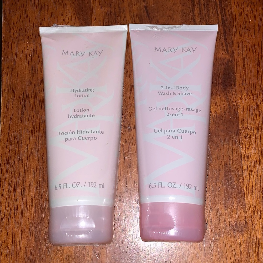 Mary Kay 2 in 1 body wash&shave and lotion
